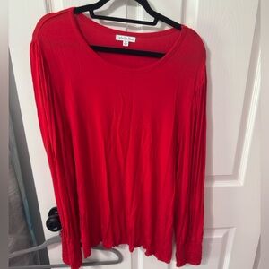 Chic Red Blouse by